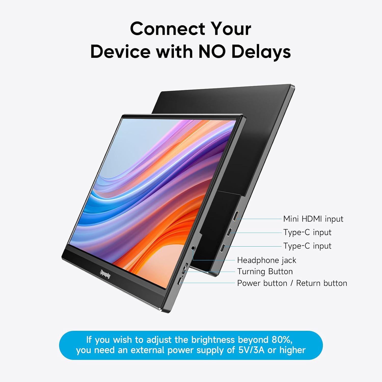 Thumbnail 3 de Dopesplay Portable Monitor 15.6" 1080p travel screen