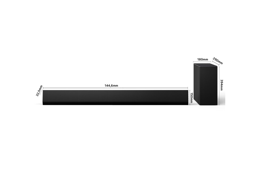 Detalle 2 de LG SG10TY Barra de sonido 3.1 420W con subwoofer