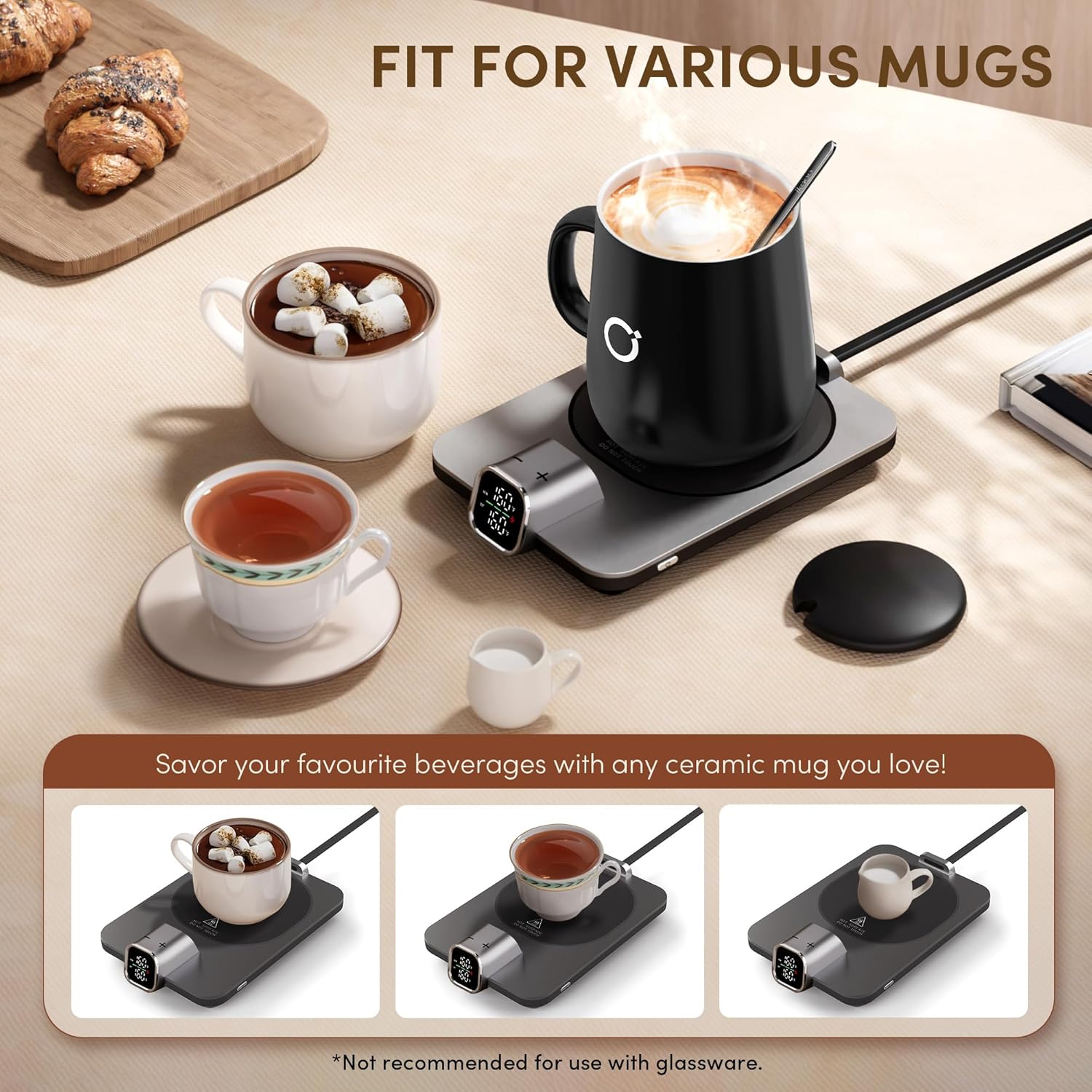 Thumbnail 5 de Coffee Mug Warmer & iKago Mug Set with Accurate Temperature Control
