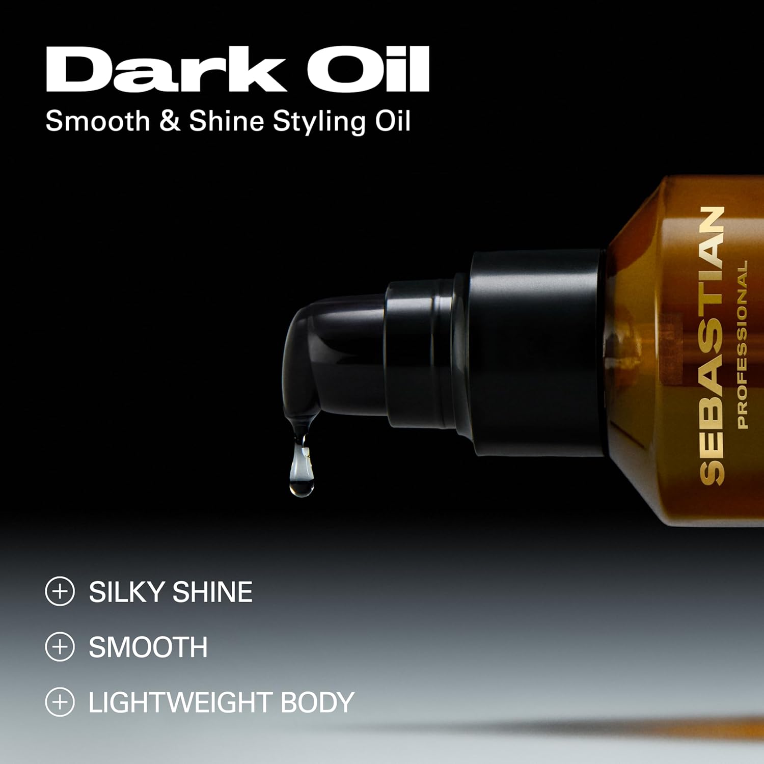 Thumbnail 1 de Sebastian Professional Dark Oil Smooth and Shine Styling Oil (100ml) for dry & frizzy hair