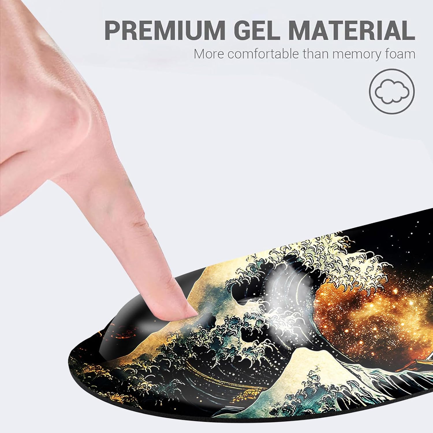 Detalle de EFGWSDER Desk Mat, 4-in-1 Set