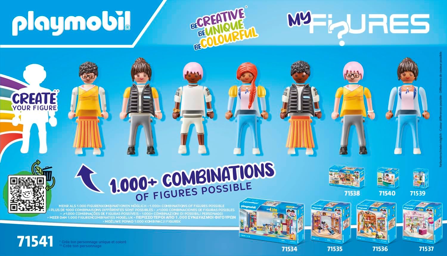 Thumbnail 4 de PLAYMOBIL myLife 71541 MyFigures: Shopping – Un set di gioco con carrello, borsa e accessori per ore di shopping creativo