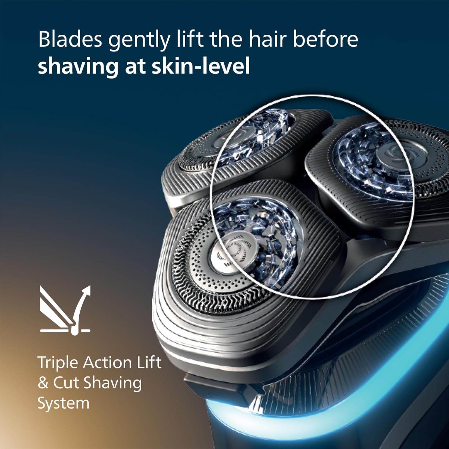 Thumbnail 2 de Philips Shaver i9000 Prestige (XP9202/33) Wet & Dry Electric Shaver with SkinIQ and Beard Styler