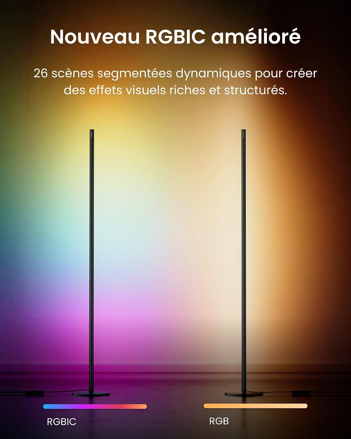 Detalle de SwitchBot Matter lampadaire 1200lm