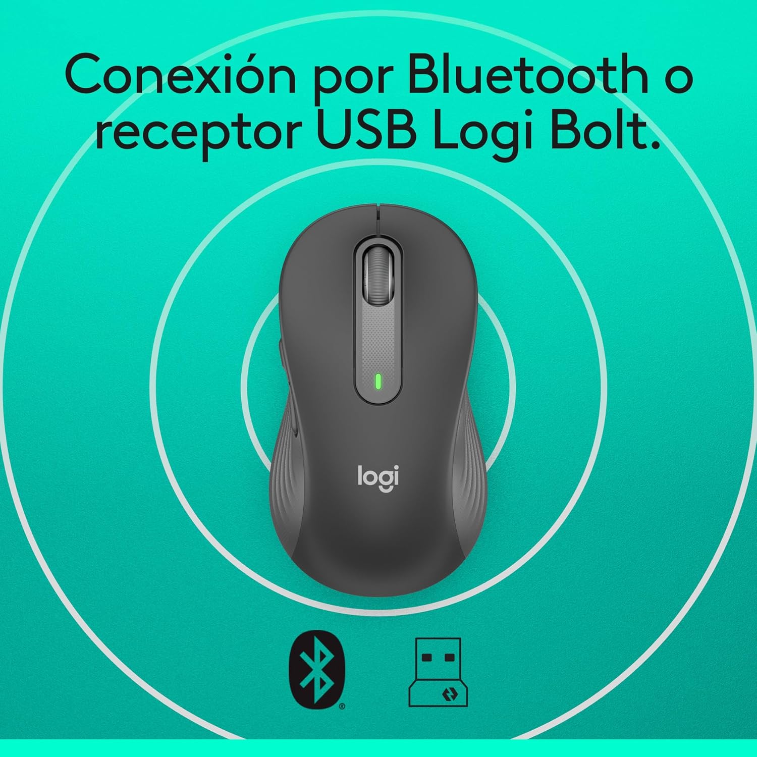 Thumbnail 6 de Logitech Signature M650 L ratón inalámbrico para manos grandes, 2 años