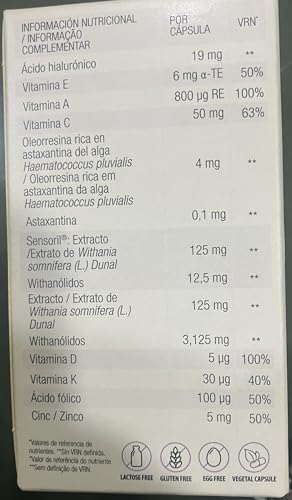 Detalle 1 de MARTIDERM AMATIST cápsulas 60 Uds