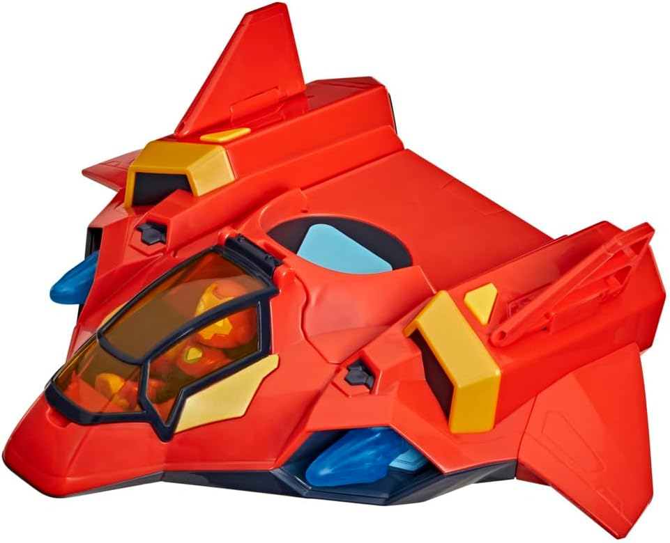 Detalle 1 de Marvel G19945S0 Iron Man Giant-Sized Armour Iron Jet Set, 7.6 cm Figures