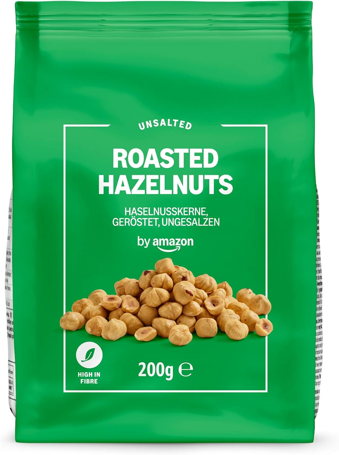 Detalle 2 de Noisettes Grillées 500 g by Amazon — fibre et choix vegan à considérer
