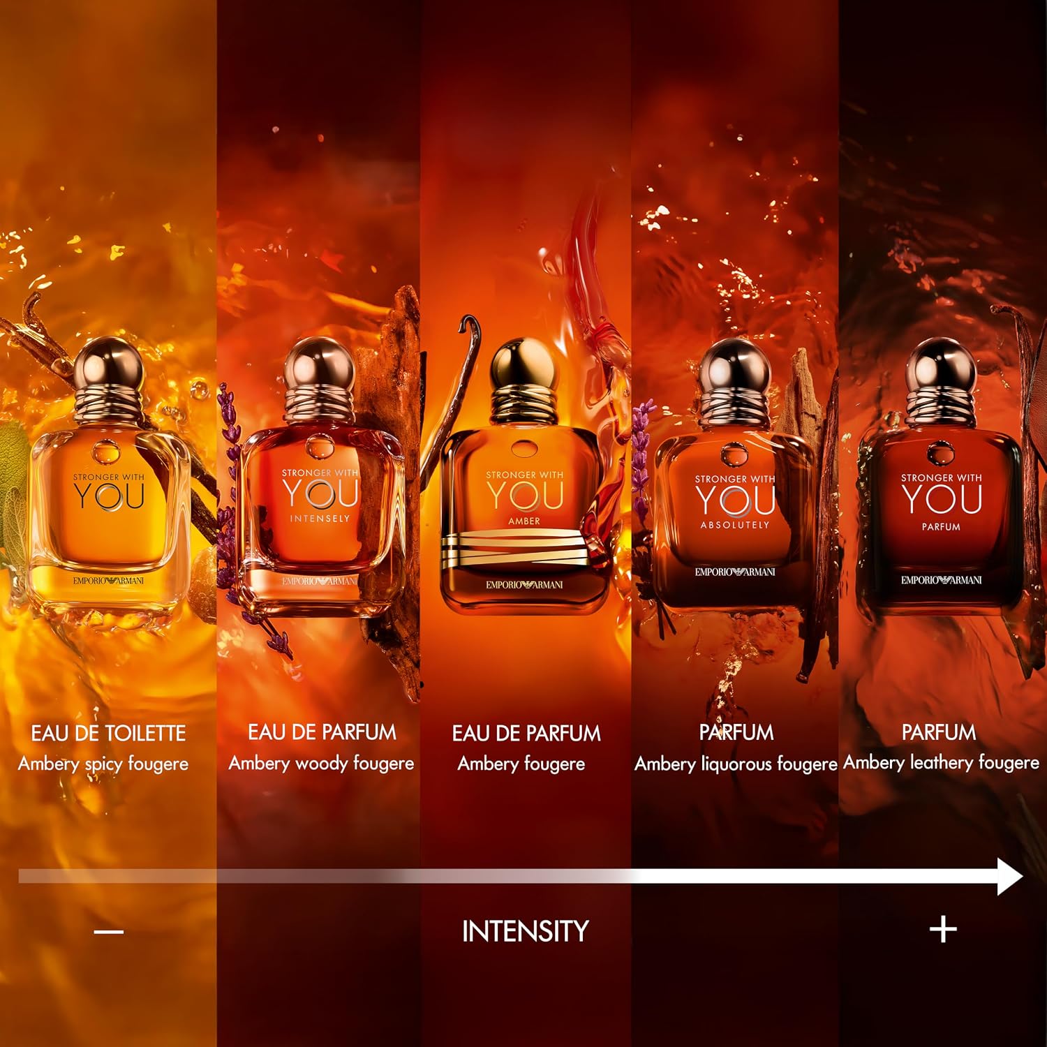 Thumbnail 6 de Armani Beauty BP41264535 Stronger With You Parfum Men's Cologne, Amber & Leather