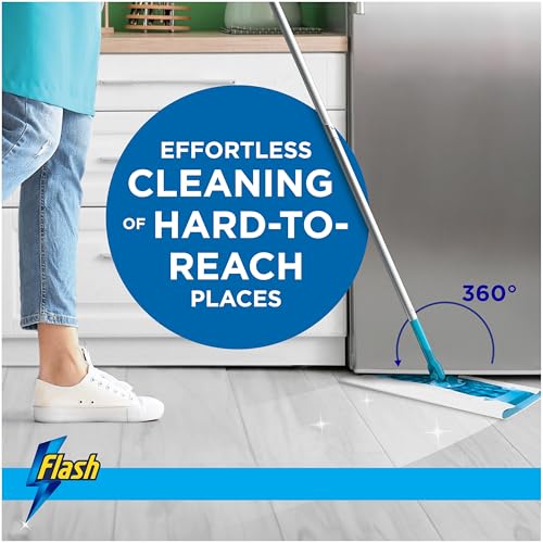 Detalle 2 de Flash Speedmop Wet Mop Floor Cleaner Wipes – 96 Lemon Pads for Speedmop System
