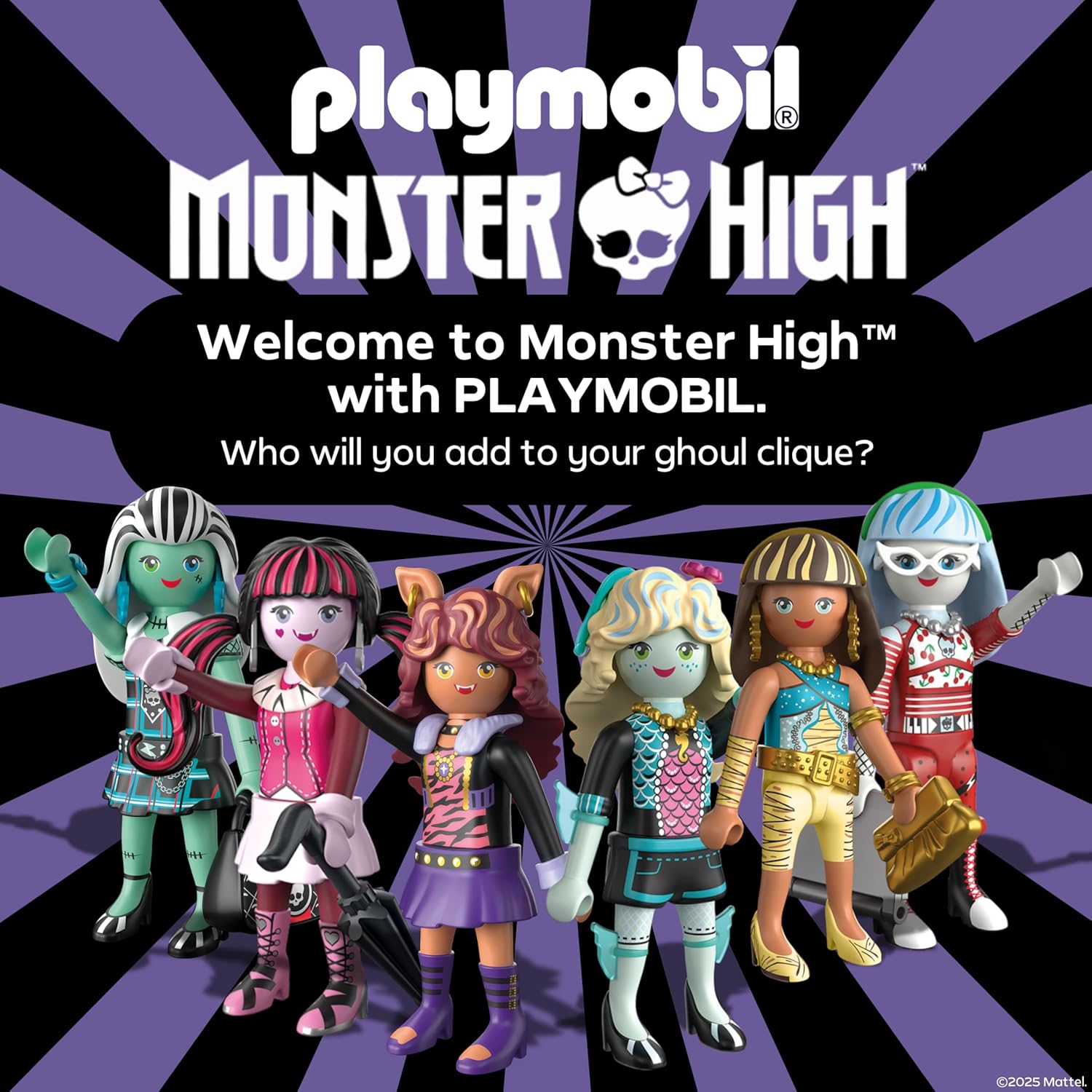 Thumbnail 6 de PLAYMOBIL Monster High Fear Squad Pack 71992 – Gruseliges Cheerleader-Set