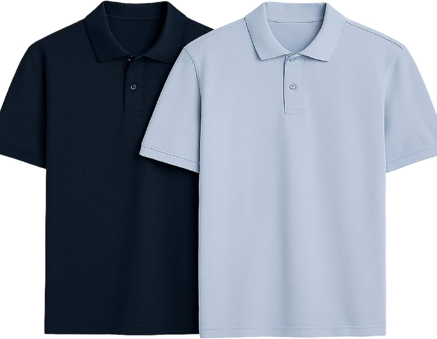 Thumbnail 6 de Marks & Spencer Ultimate-poloshirts voor heren, set van 2 met stretch