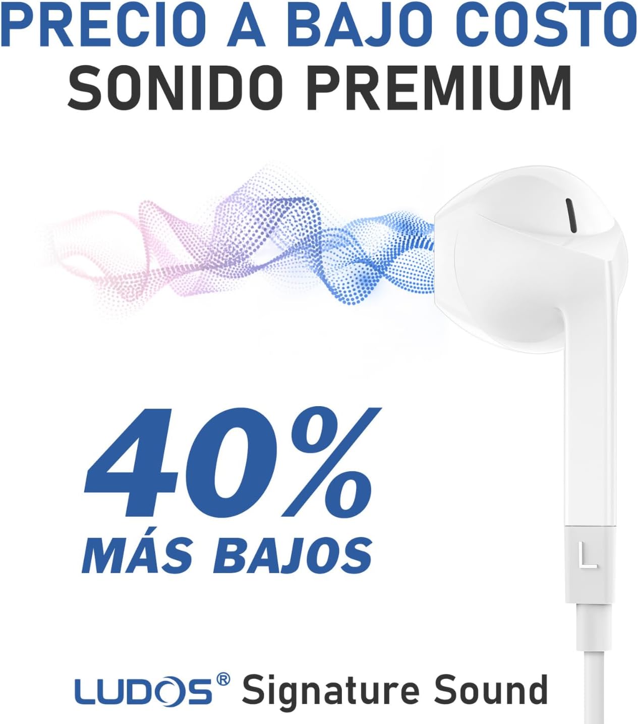 Detalle de Ludos FEROX Auriculares In Ear 5 años