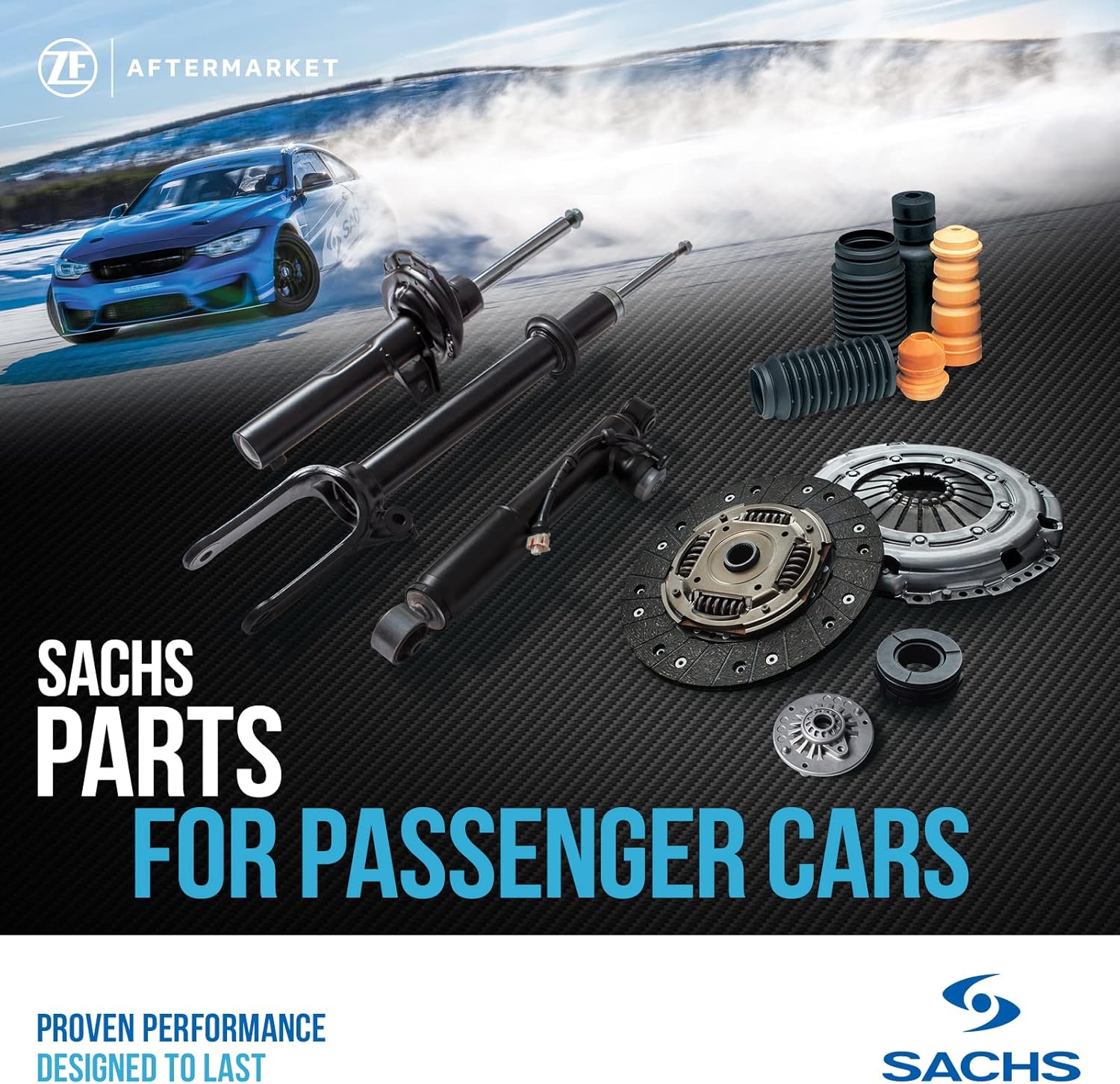 Thumbnail 6 de SACHS 105 819 Amortisseur avant pour Volkswagen Transporter/Multivan T4 (1990-2004)