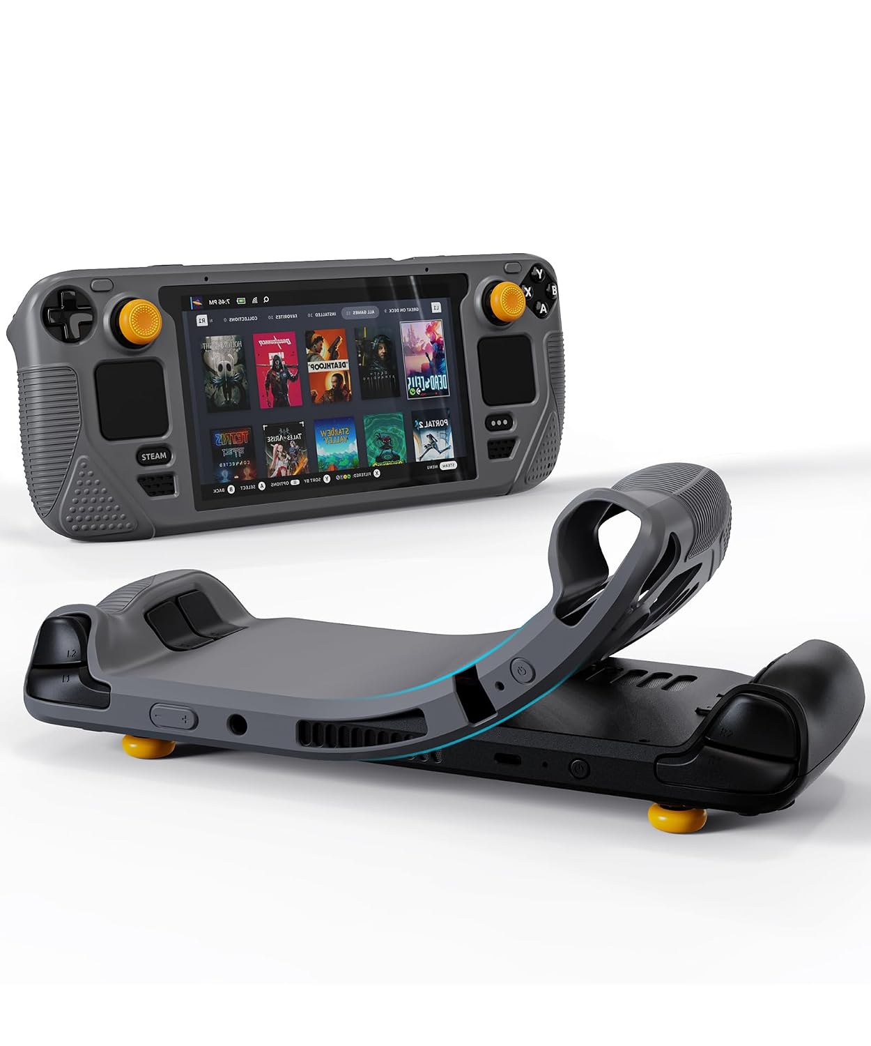Detalle de Syntech Steam Deck Protective Case Gray