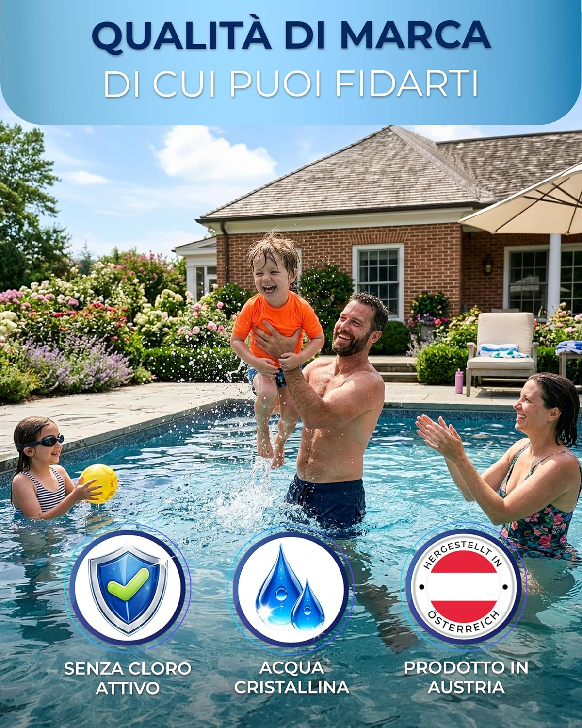 Thumbnail 5 de PoolBuddy Chiarificante Piscina 1 L – Acqua cristallina e filtrazione potenziata
