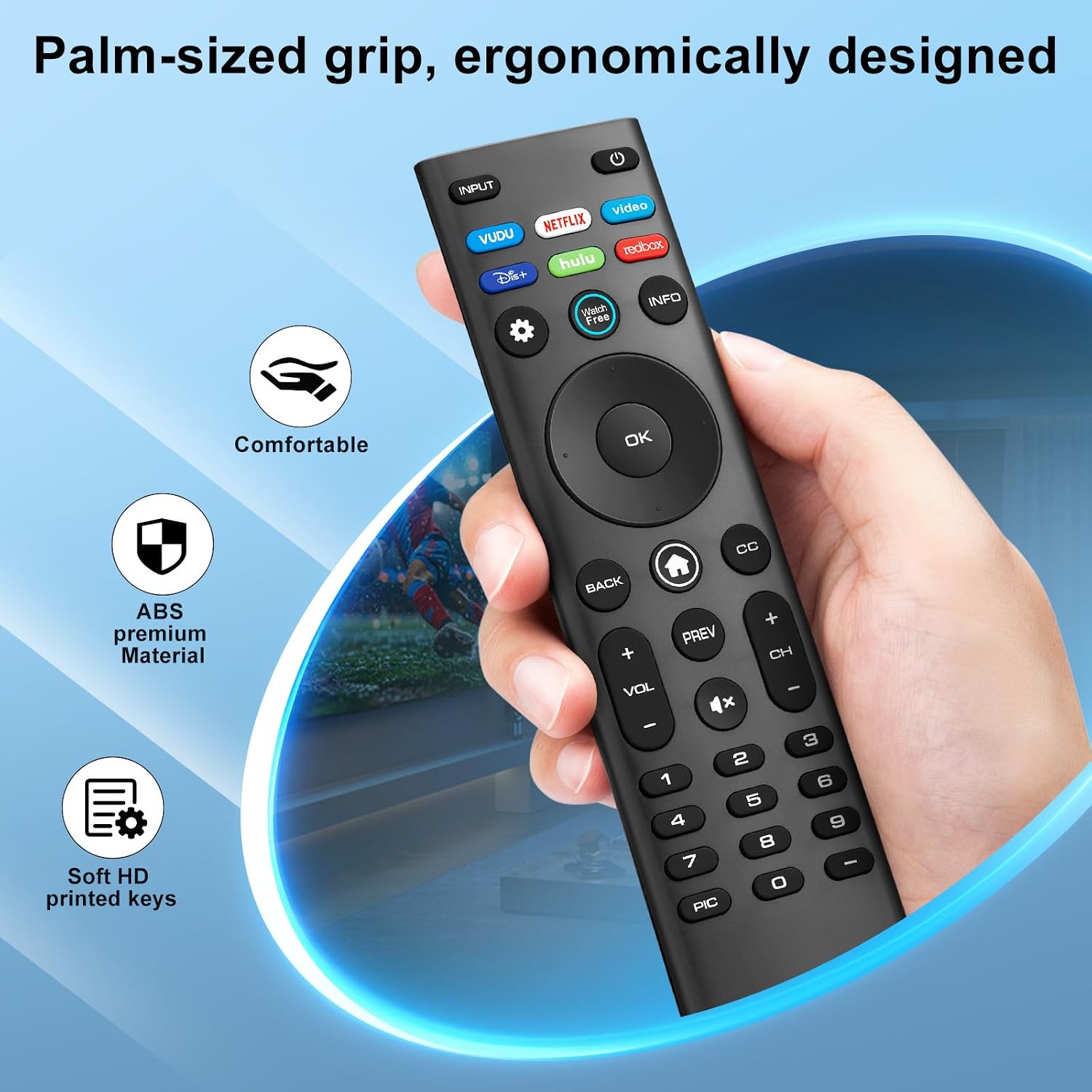 Thumbnail 4 de VIZIO XRT140 Universal TV Remote for 4K TVs