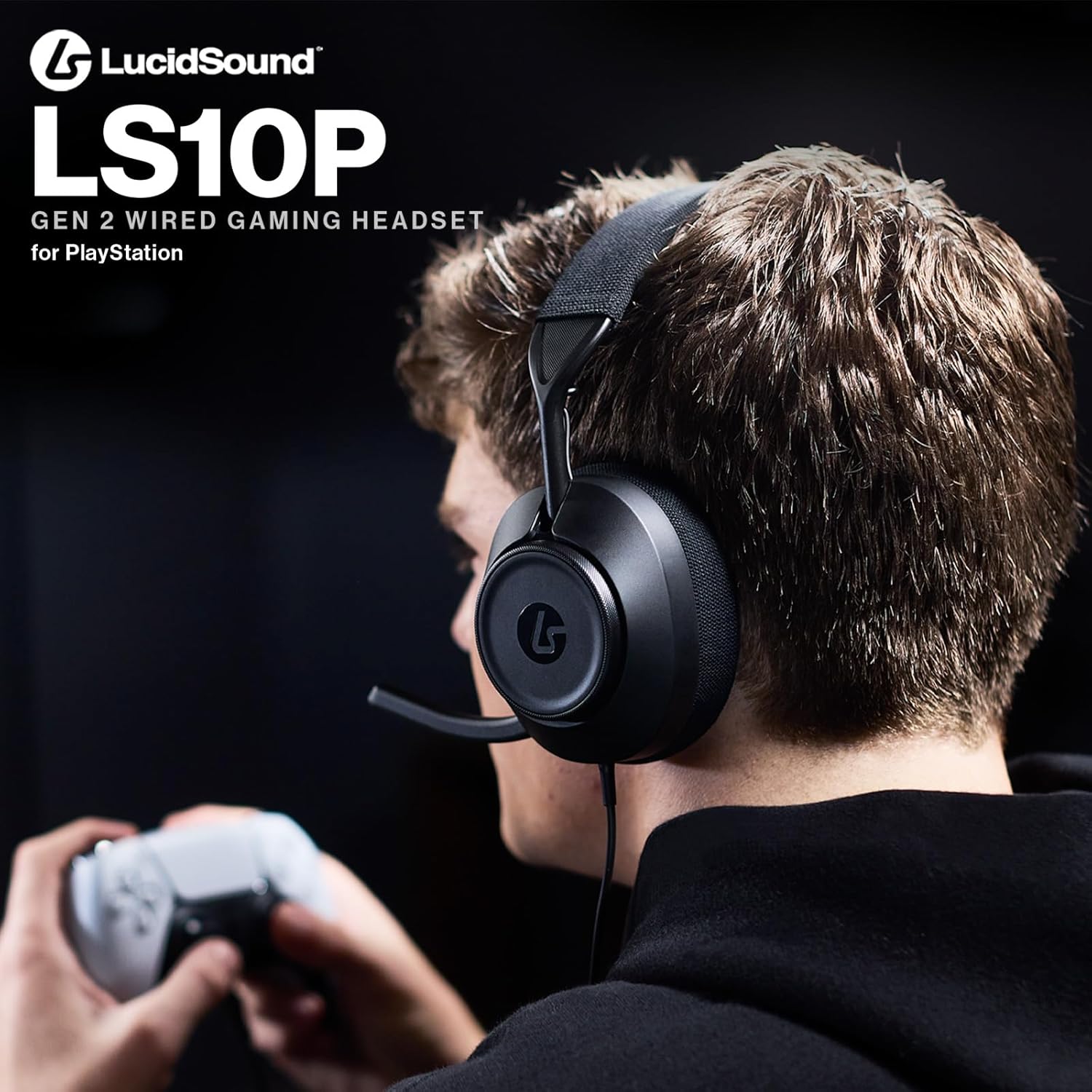 Detalle de PowerA LucidSound LS10P Gen 2 Wired Gaming Headset for PlayStation – Black