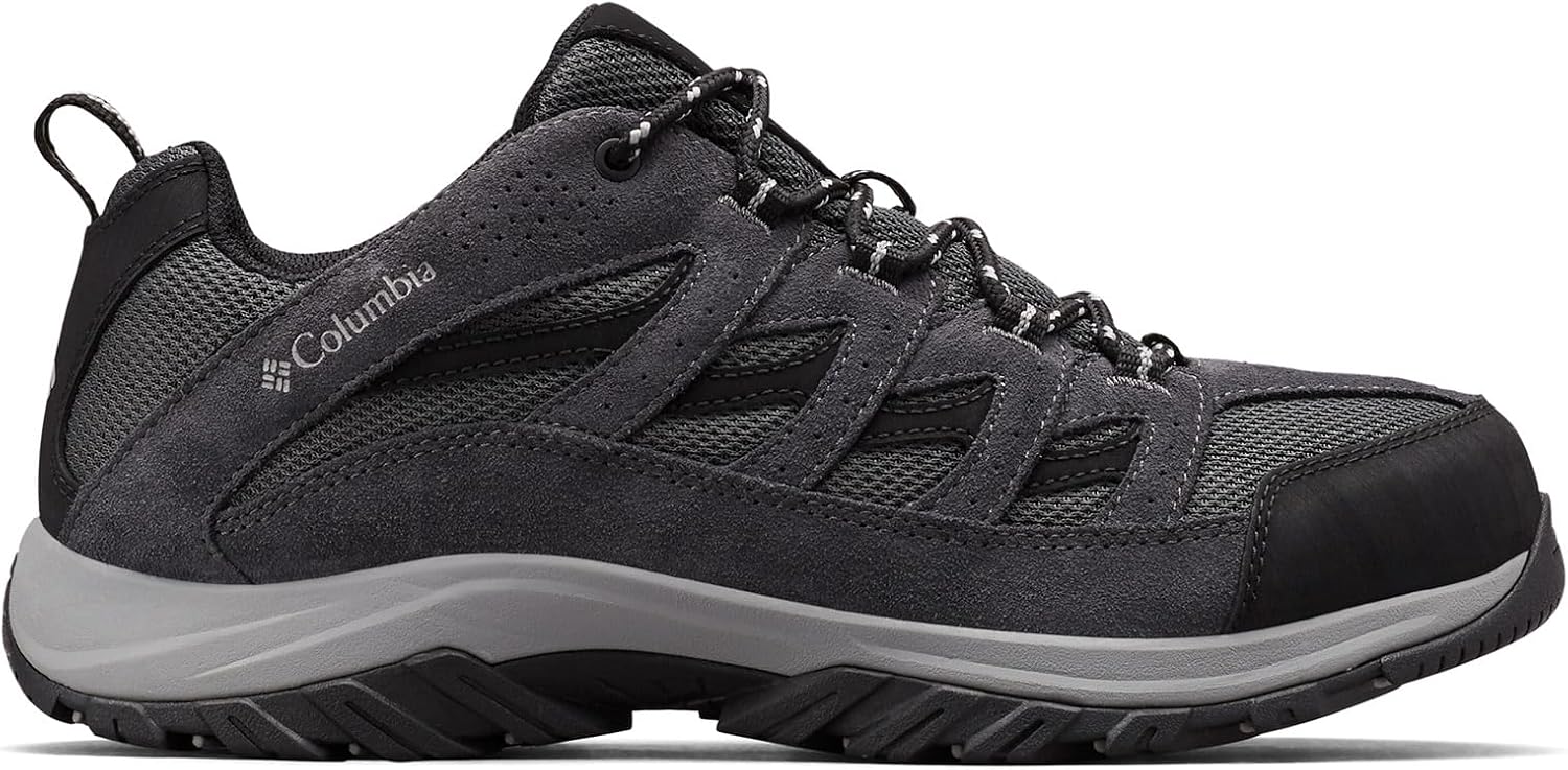 Detalle de Columbia Crestwood para senderismo (hombre) Shark Columbia Grey, talla 43 EU