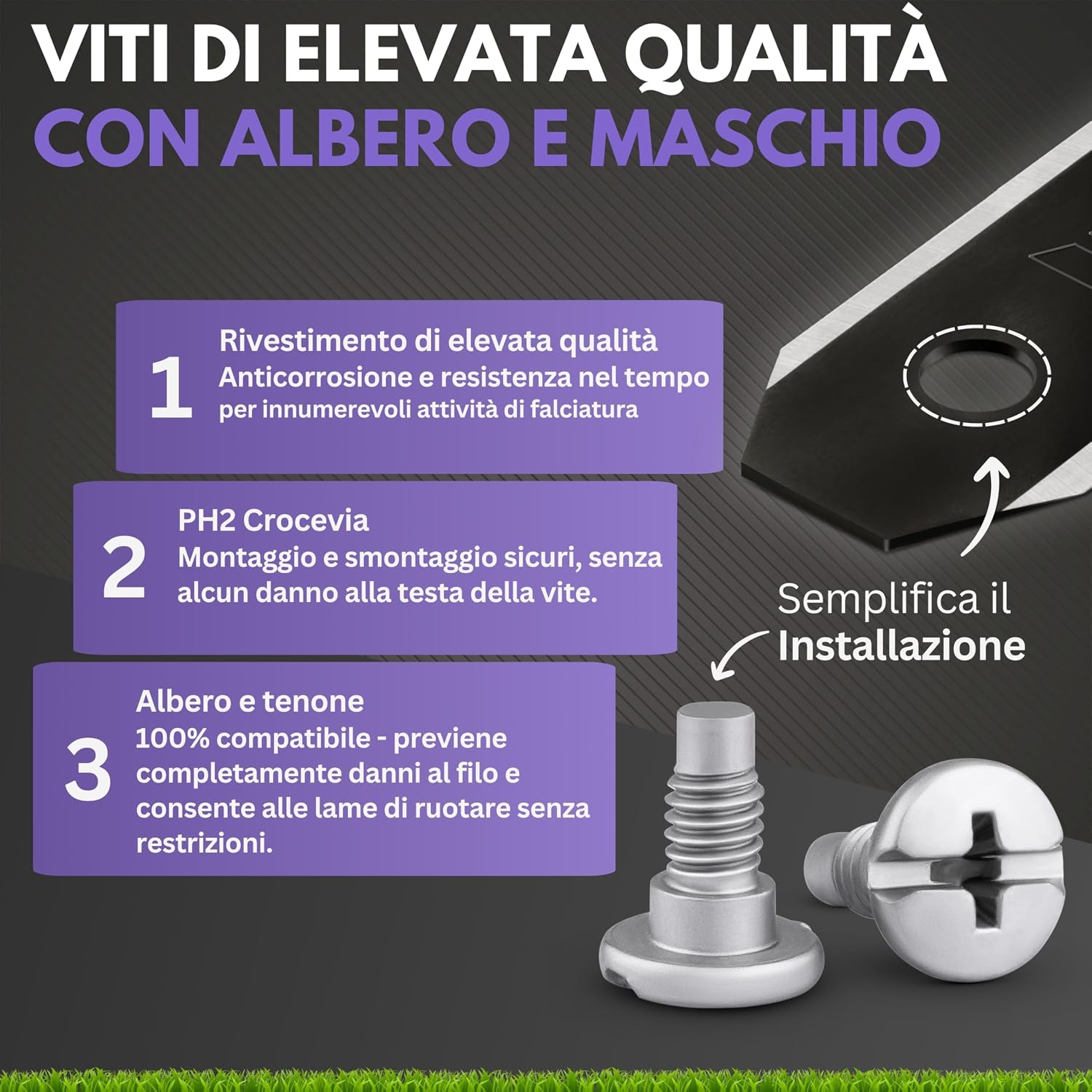 Detalle 2 de Filzada 45x Lame Carbonio per Husqvarna 305