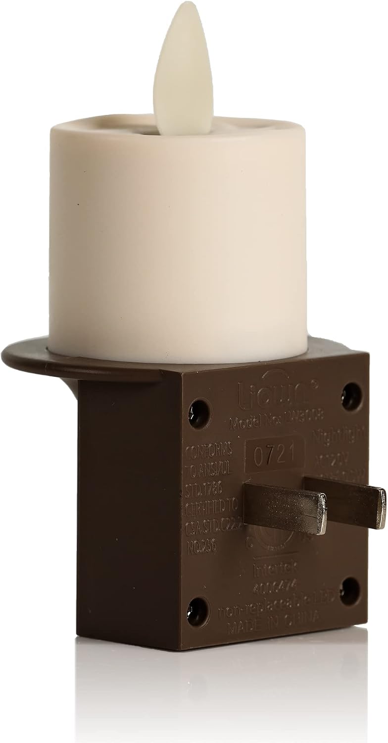 Detalle de Luminara Flameless Candle Nightlight, Bronze