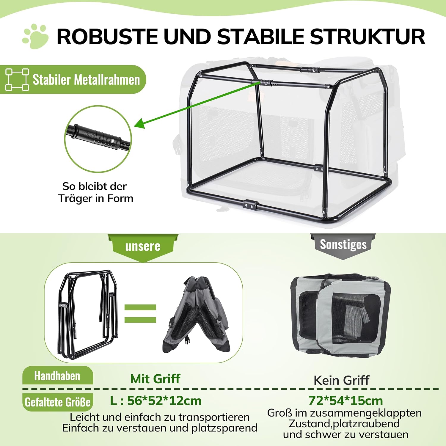 Detalle 2 de Morpilot Transportbox 70x52x52 für Hunde
