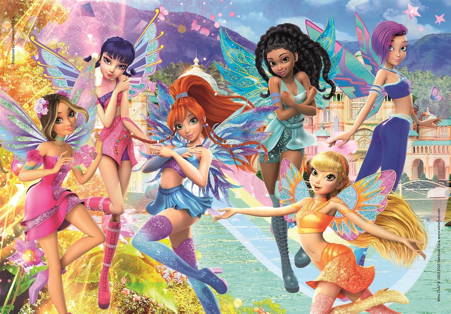 Detalle 2 de Clementoni Winx 2025 Puzzle mit 300 Teilen