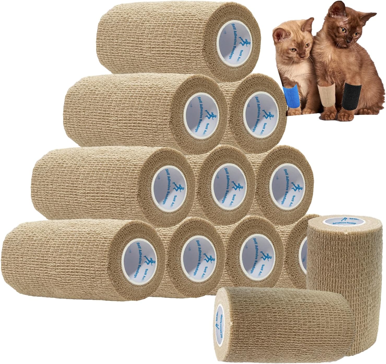 Thumbnail 6 de ANAMPION Selbstklebender Verband 7,5 cm x 4,5 m