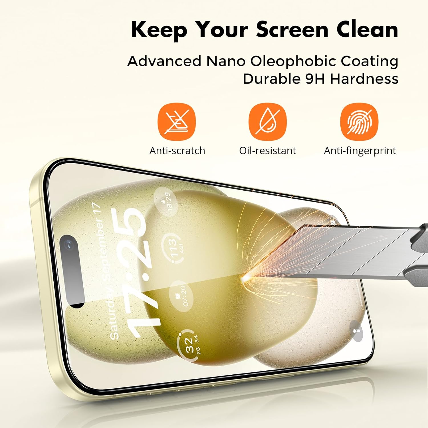 Thumbnail 4 de UNBREAKcable 2-Pack Screen Protector for iPhone 15/16