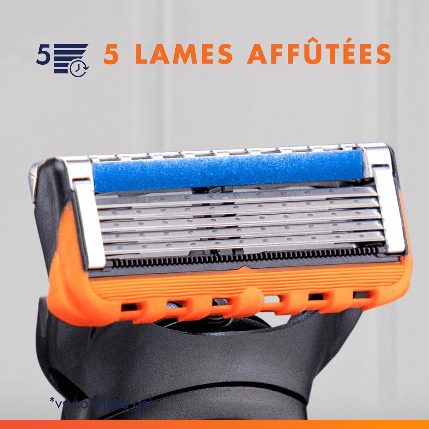 Detalle de Gillette Fusion5 12 cartouches 5 lames