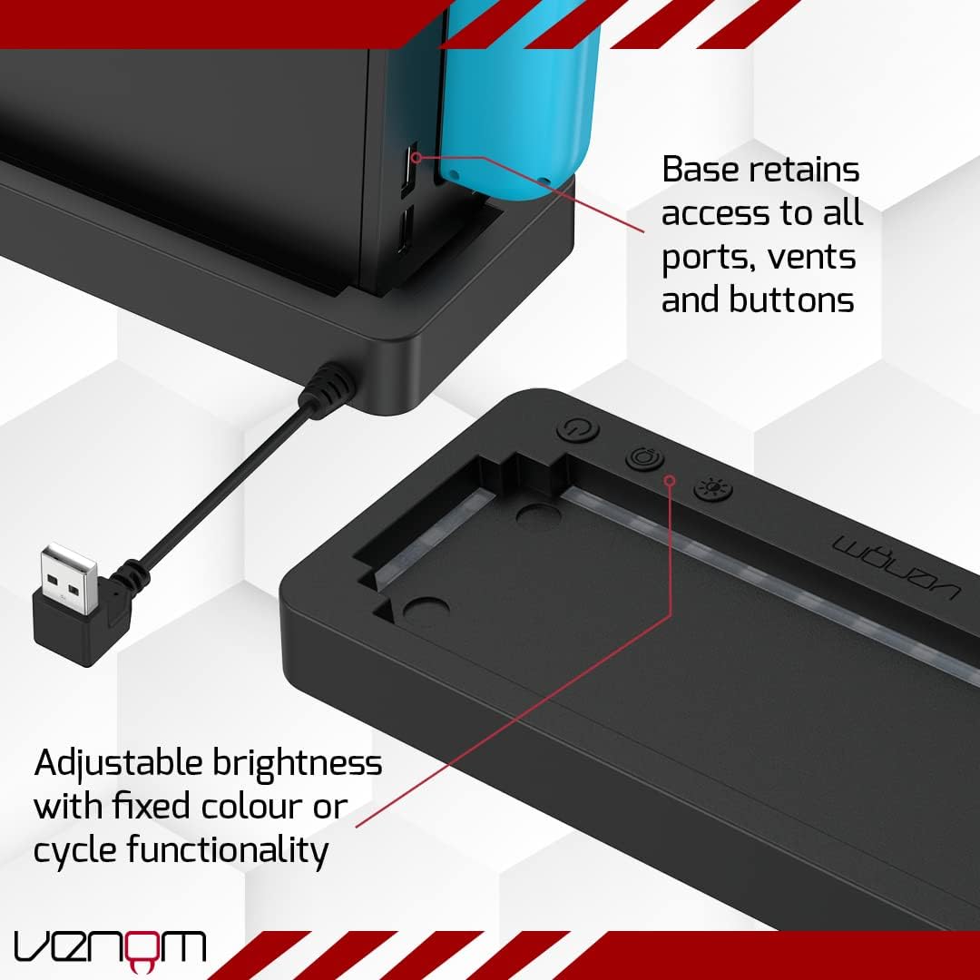 Thumbnail 6 de Nintendo Switch LED console stand, 7 colours