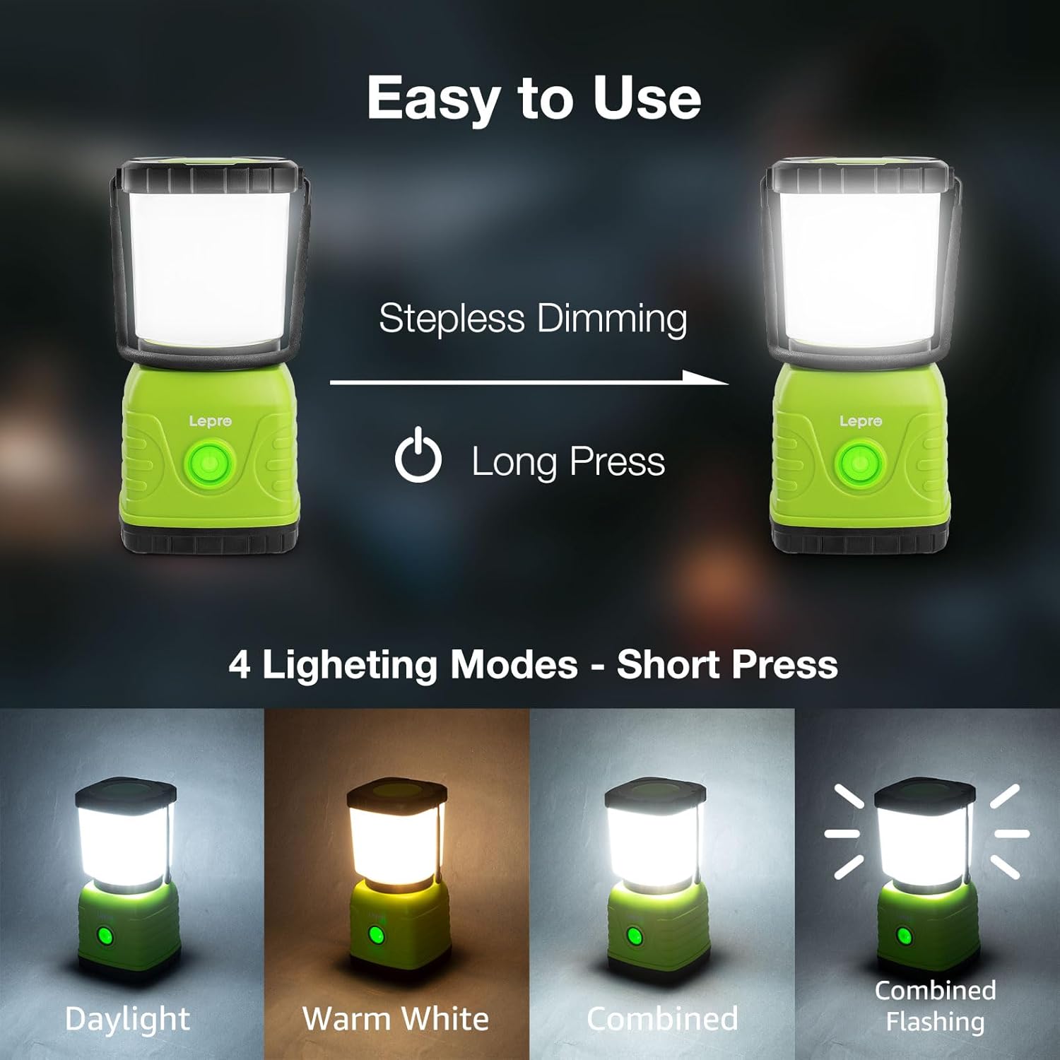 Thumbnail 1 de Lepro Camping Light Rechargeable 1300 lm