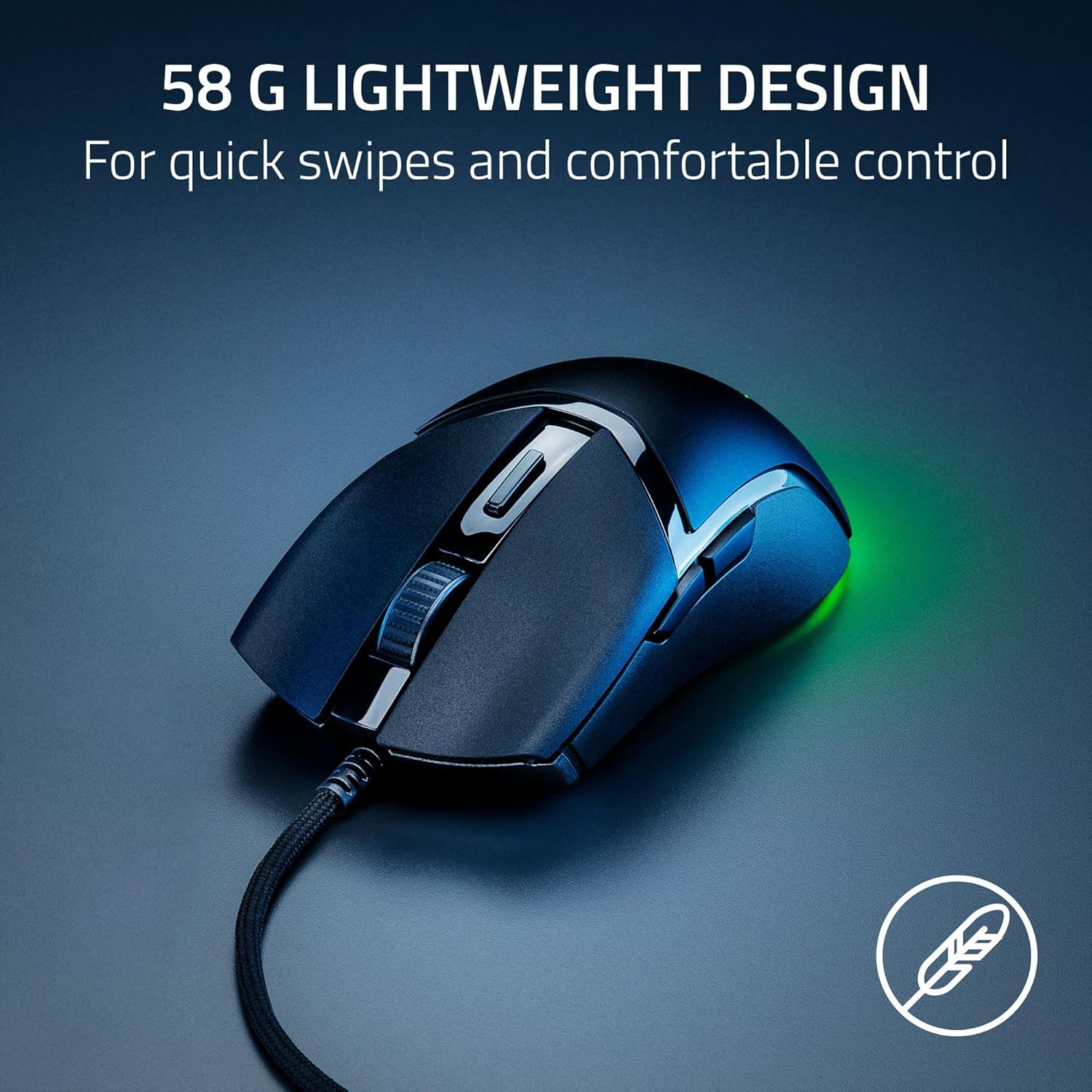 Thumbnail 1 de Razer Cobra Wired Gaming Mouse (58g) with 8500 DPI Optical Sensor, Gen-3 Optical Switches, Chroma RGB
