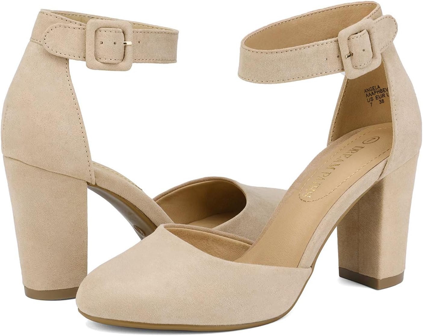 Thumbnail 5 de DREAM PAIRS High Heel Wedding Pumps 3.3in ðŸ‘
