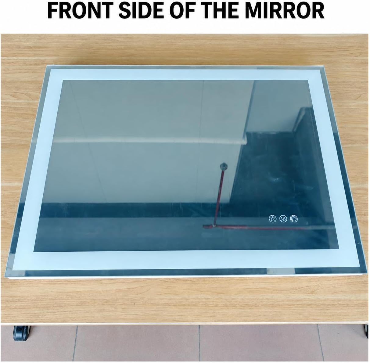 Thumbnail 6 de 24x30" LED Mirror with Stepless Dimmable Lights ⚙