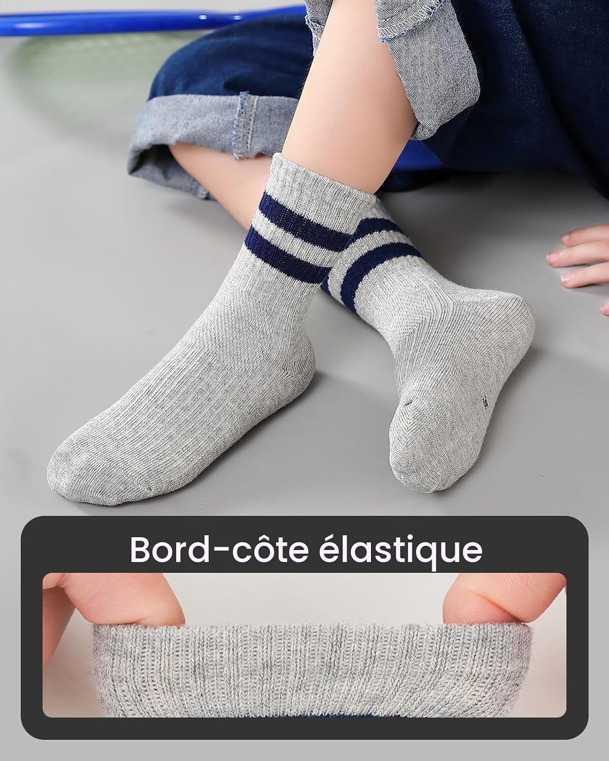 Thumbnail 3 de Kyopp Socken Kinder, ademende kindersokken voor jongens en meisjes, 5/10 paar