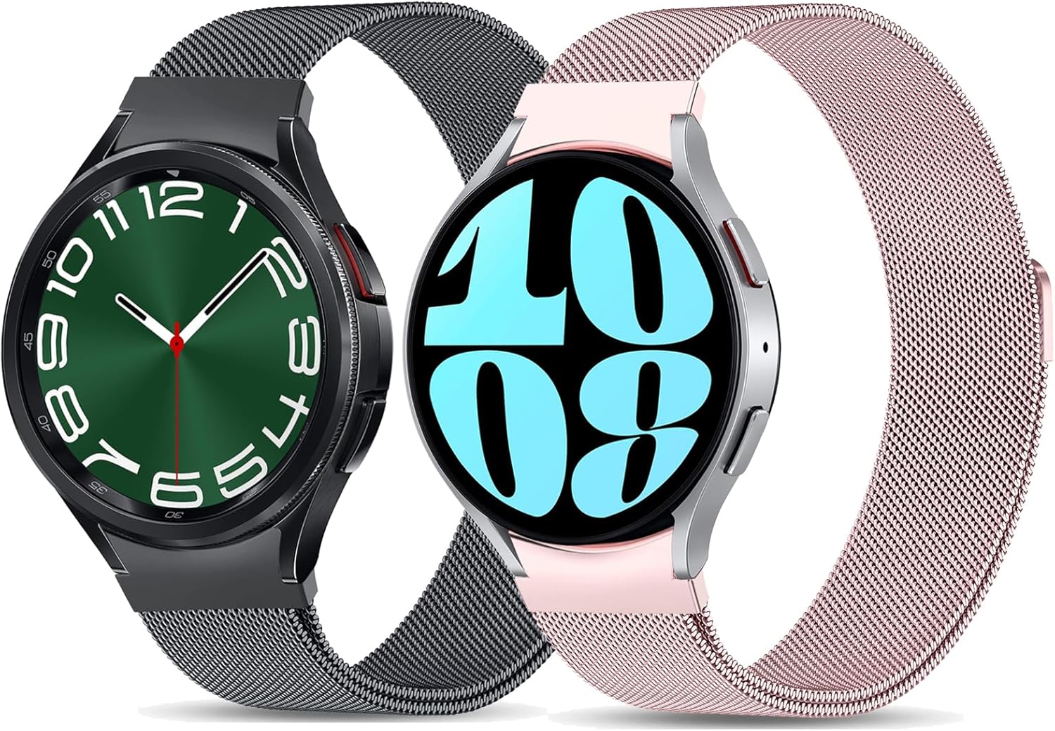 Thumbnail 6 de SUGARJAR Magnetic Stainless Steel Strap for Samsung Galaxy Watch 4–7 and Classic 42–47mm