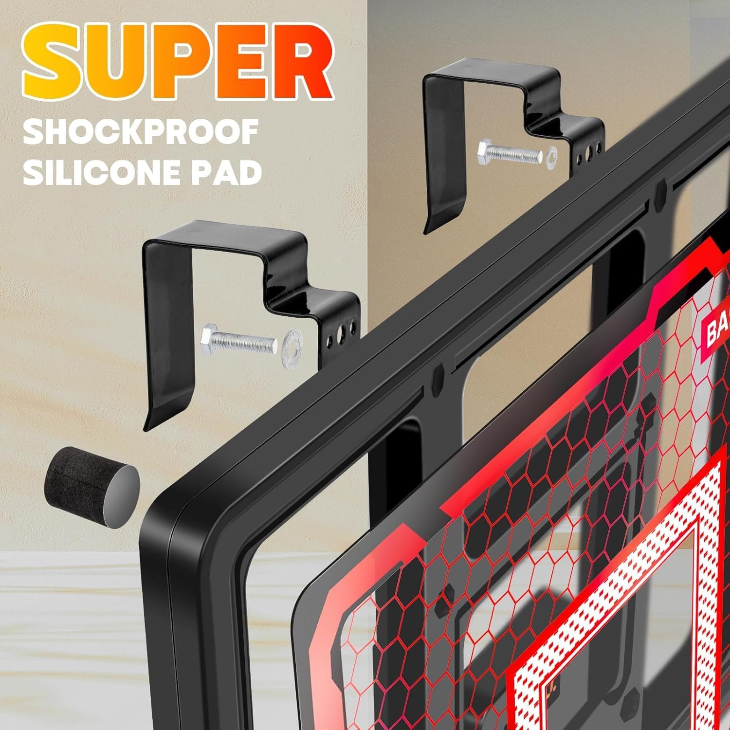 Thumbnail 6 de Indoor Basketball Hoop Pro 4-Ball Set