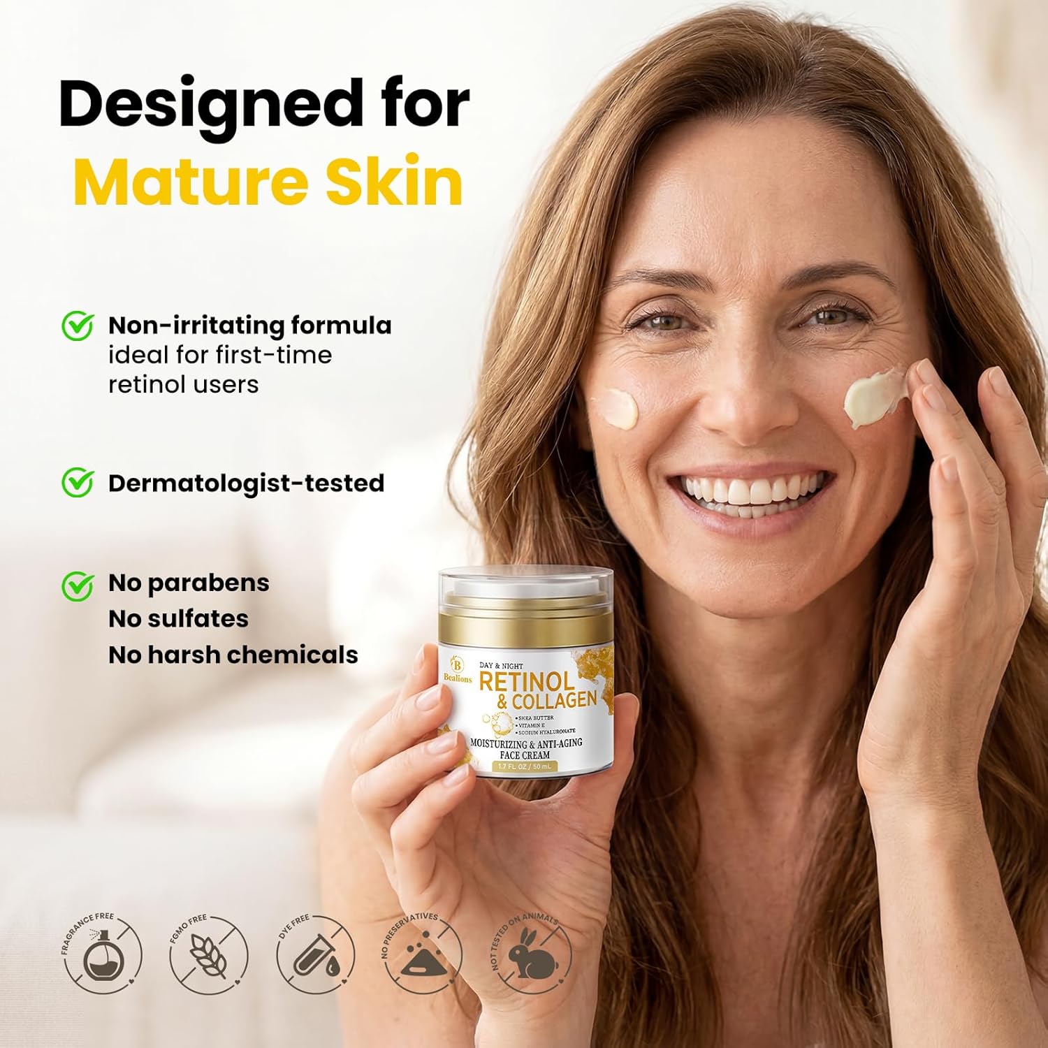 Detalle 2 de Retinol Cream Anti Aging