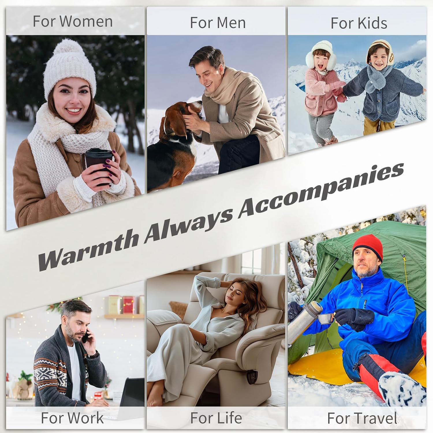 Thumbnail 6 de FANDLISS 2 in 1 Hand Warmer with 6000mAh