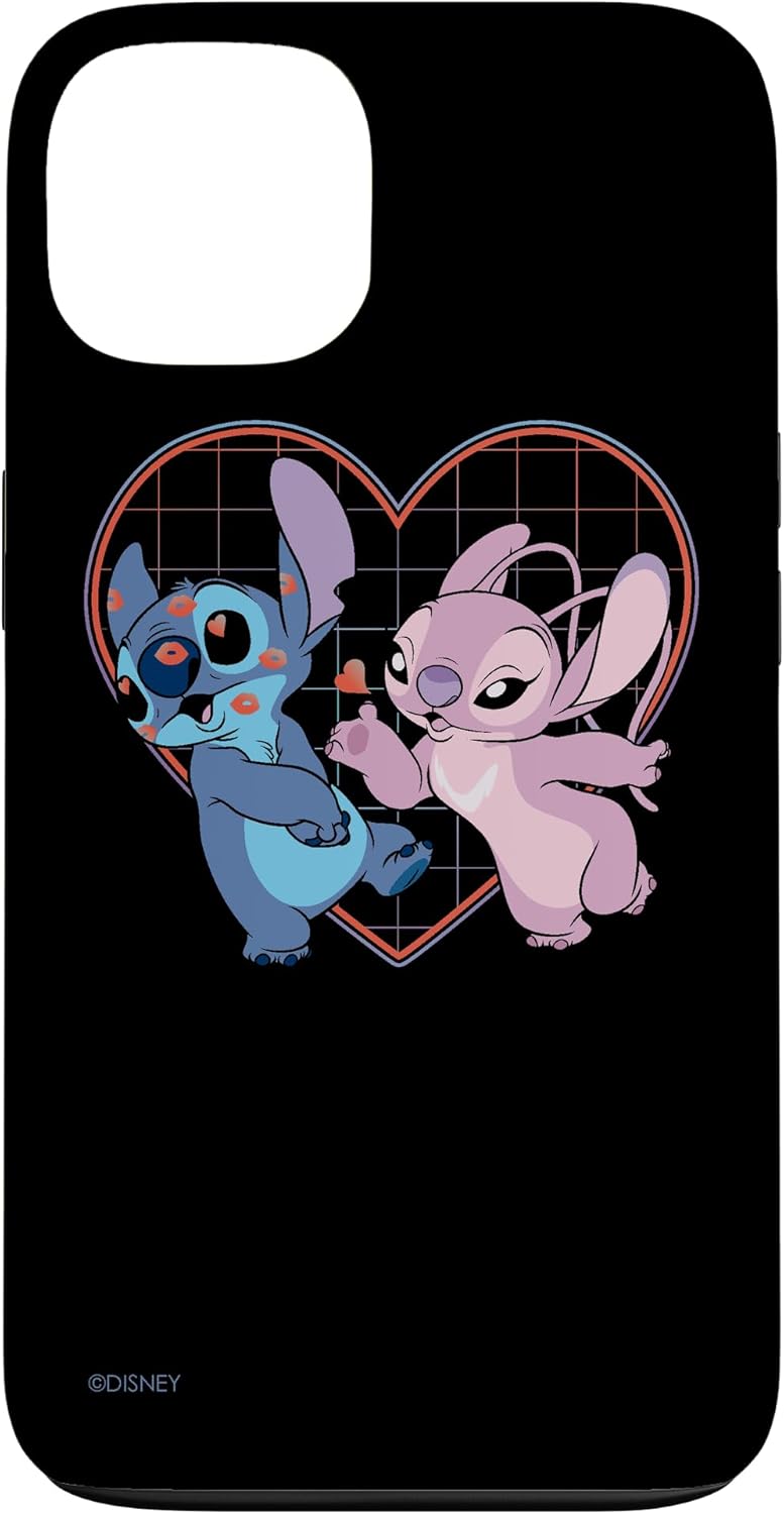 Thumbnail 6 de Disney Lilo et Stitch Angel Heart Kisses Coque pour iPhone XR – Étui two‑in‑one
