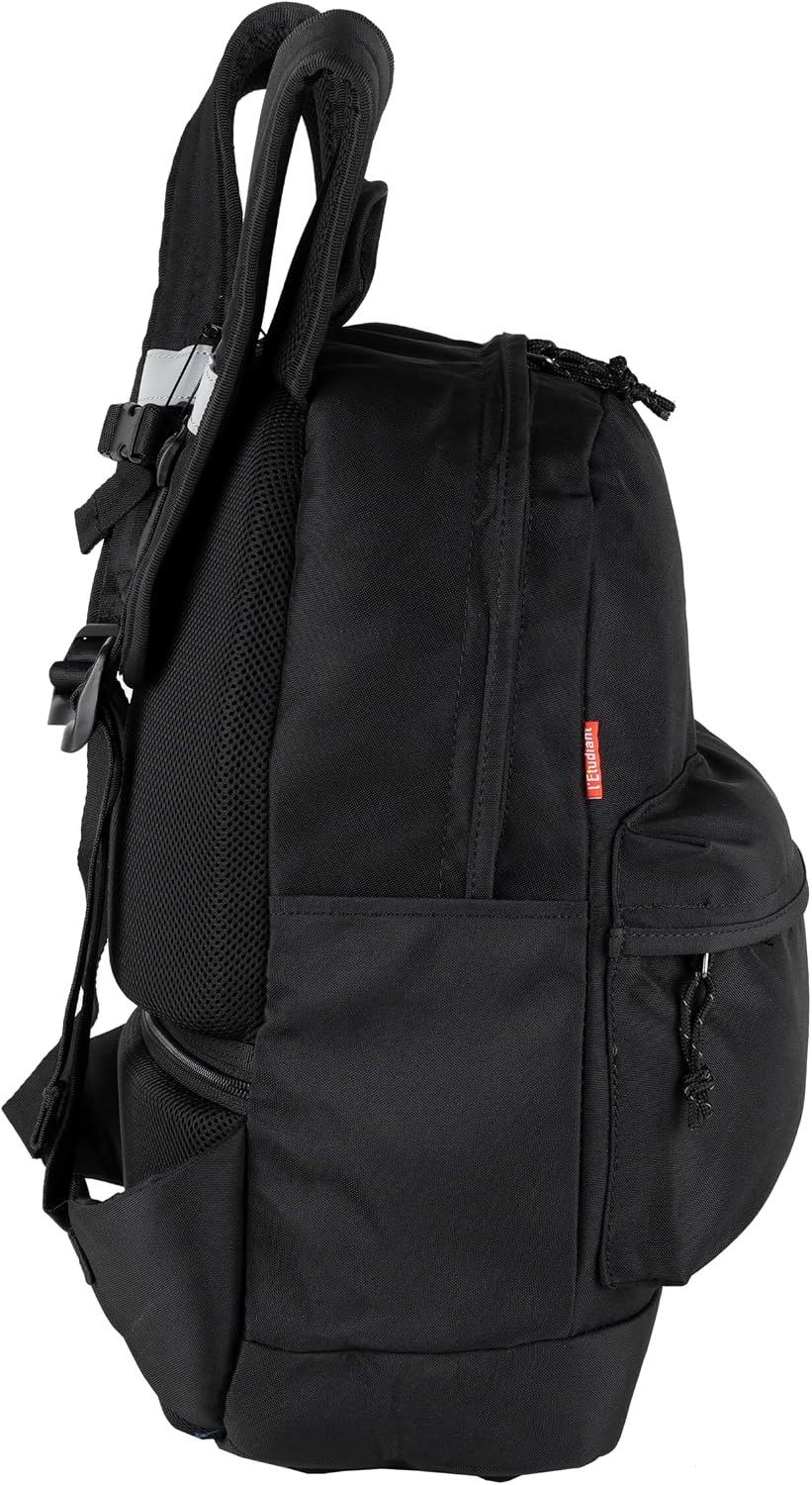 Detalle 2 de L'Etudiant Sac à Dos Casual 1 Compartiment – 22,19 L, Noir, USB extérieur