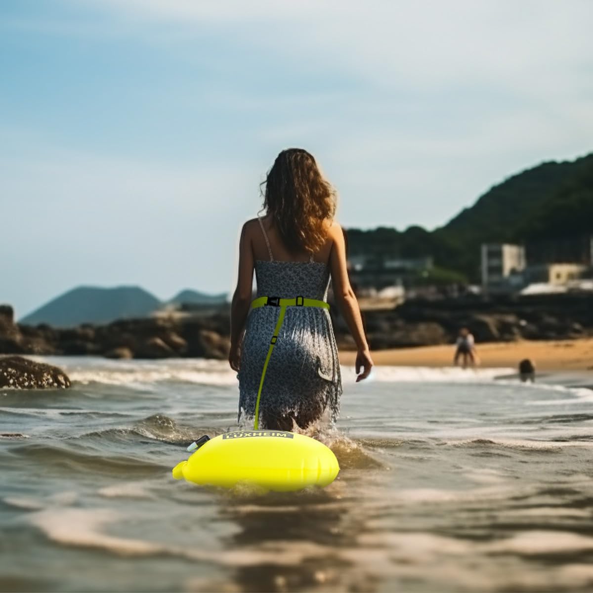 Thumbnail 6 de Confezione da 2 galleggianti da traino LUXHEIM in PVC, impermeabili e gonfiabili per nuoto e triathlon