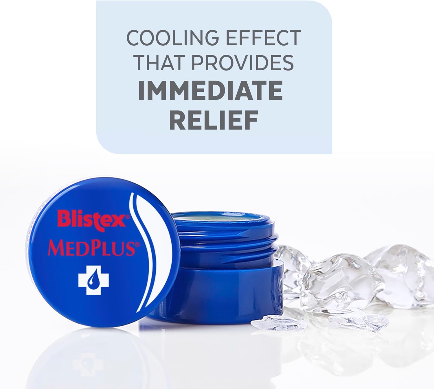 Detalle de Blistex MedPlus Lip Balm Jar 7g x5 – Soothes Dry & Chapped Lips (Dermatologist Approved)