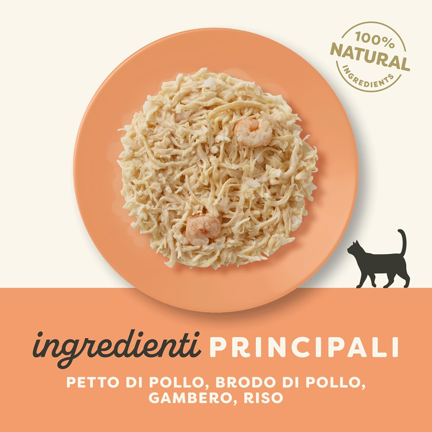 Detalle de Applaws cibo umido 100% naturale per gatti adulti, Petto di Pollo con Gambero in Brodo – 24 lattine da 70 g