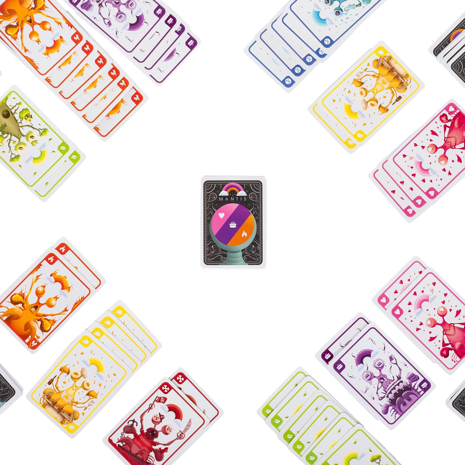Detalle 2 de Exploding Kittens: Mantis – A fast, cheeky matching card game for 2–6 players