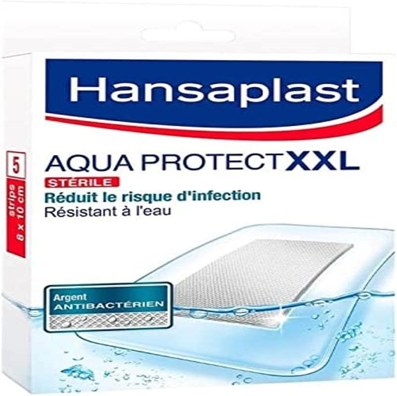 Detalle de Hansaplast Aqua Protect XXL waterbestendige pleisters, 5 stuks