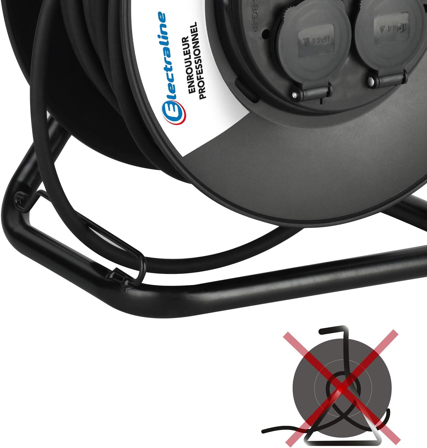 Thumbnail 2 de Electraline 208678 Enrouleur électrique professionnel 40m