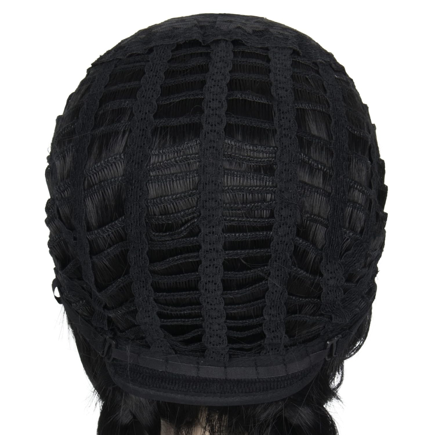 Detalle 2 de Miss U Hair Braided Wig with Bangs, Black