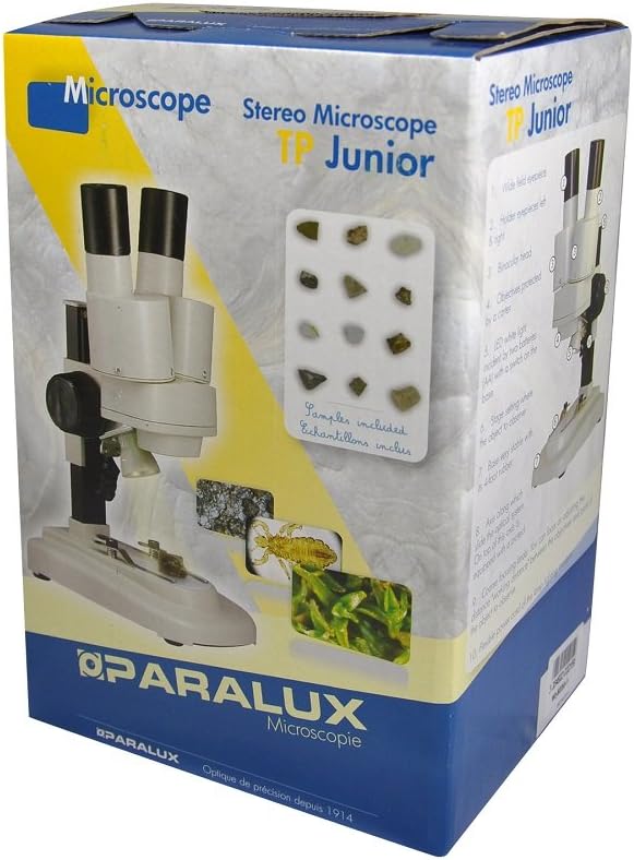 Thumbnail 1 de Paralux Loupe TP Junior LED + Minéraux 60-6230-1 blanc (x20) : loupe binoculaire pour la découverte